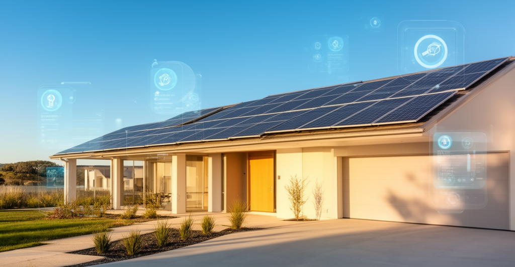 How Solar Panels Save Money in a Smart Home Setup
