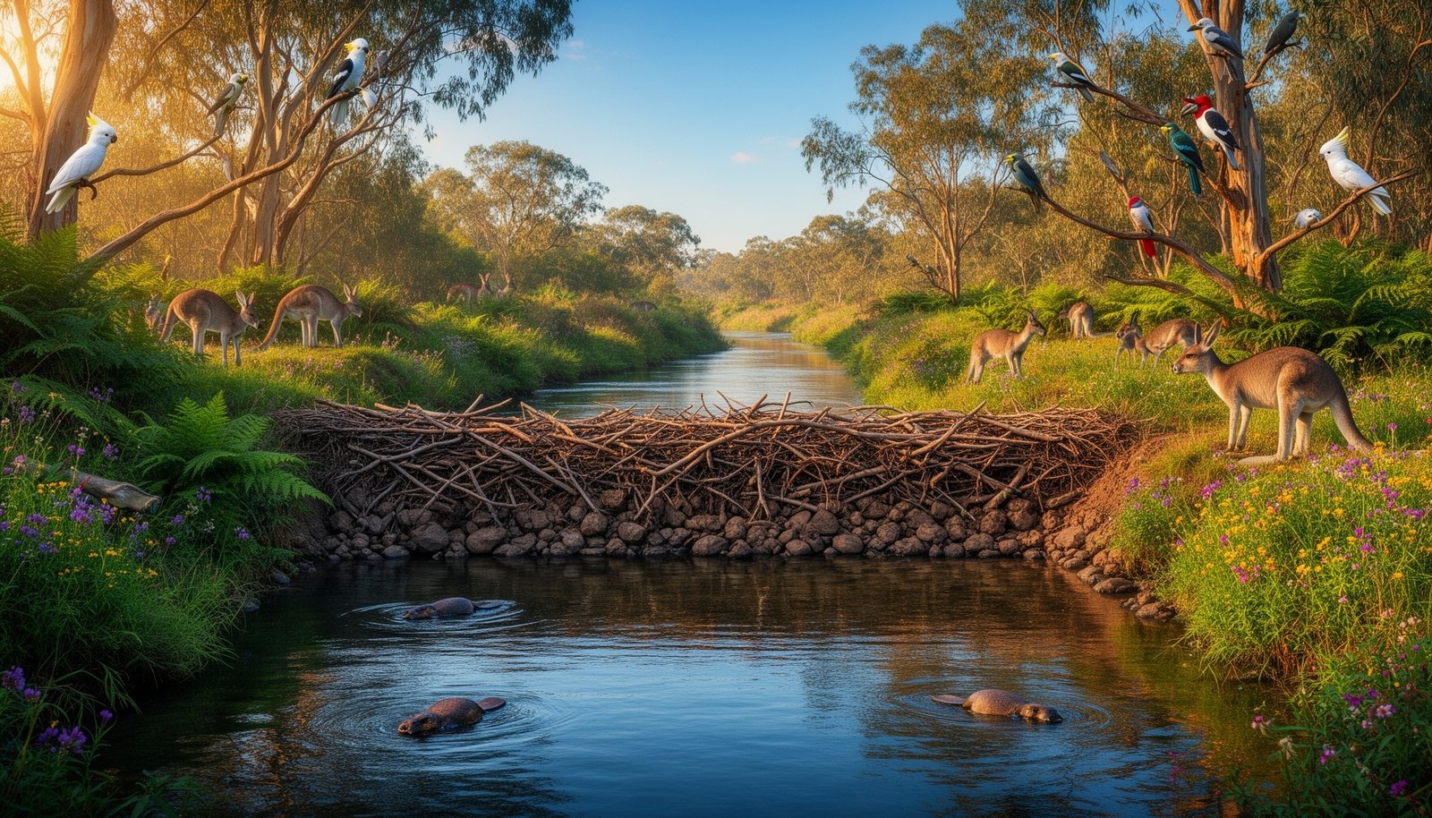 How Beaver Dams Transform Ecosystems: Unveiling Nature's Engineers in Australia