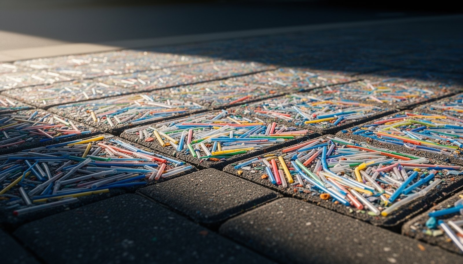 How Many Plastic Straws Are Used in Recycle Bound Driveways?